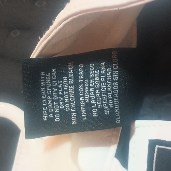 White faux leather jacket - Picture 4 of 6